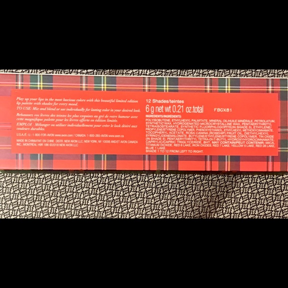 NIB Avon true colour lip palette - Picture 3 of 4